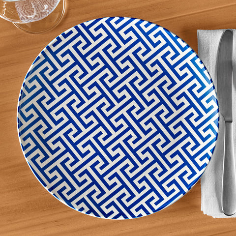 Mariposa TRAYchic Picnic Plate, Fretwork