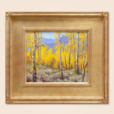 "Aspens at Autumn" Original Oil Painting by Jason Lee Tako