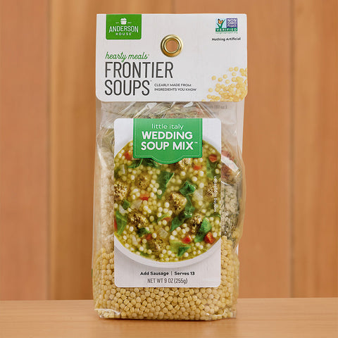 Frontier Soups Hearty Meals Mix – Little Italy Wedding Soup Mix