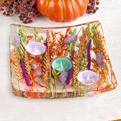 Riccardo Marzi Resin Tealight Candle Holder, Maia