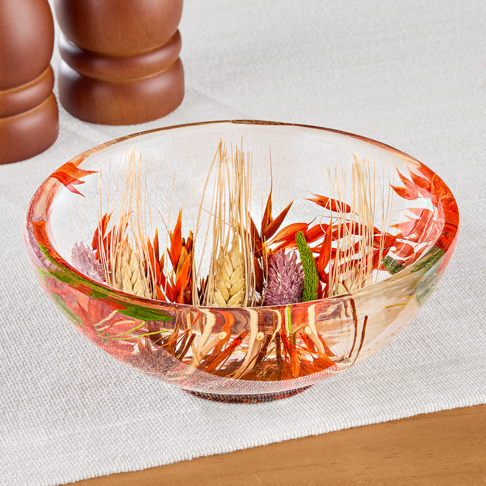 Riccardo Marzi Resin Serveware, Autumn Side Bowl