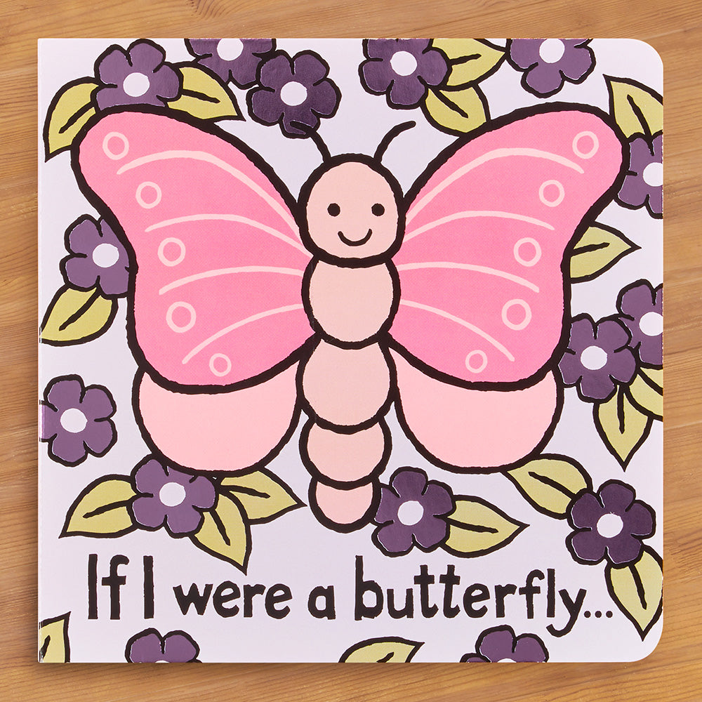 Jellycat "If I Were a Butterfly" Board Book by Kate Rhodes