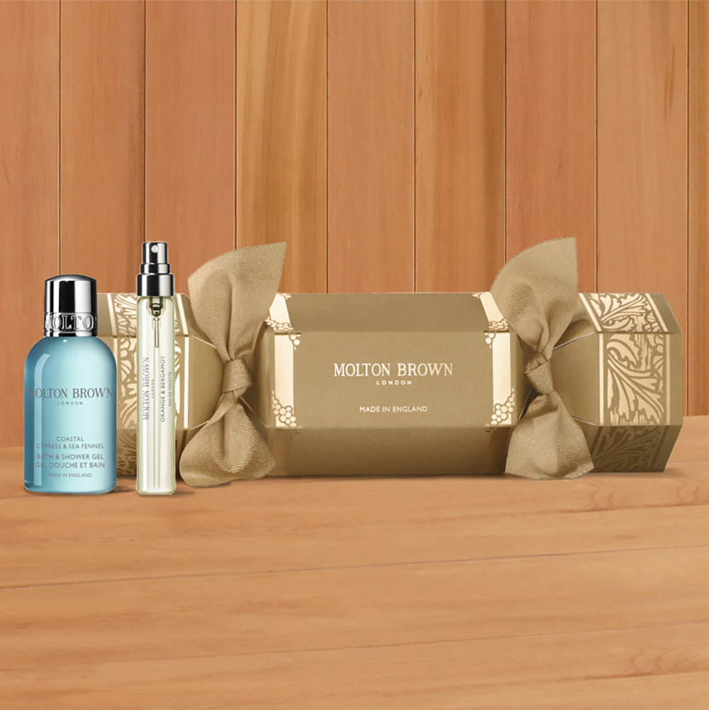 Molton Brown Christmas Cracker Gift Set, Coastal Cypress & Sea Fennel