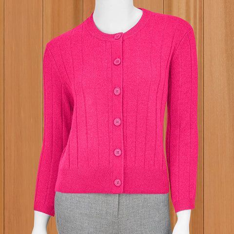 Kinross Lightweight Cropped Cardigan