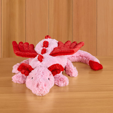 Jellycat Stuffed Animal Plush Toy, Heart Dragon