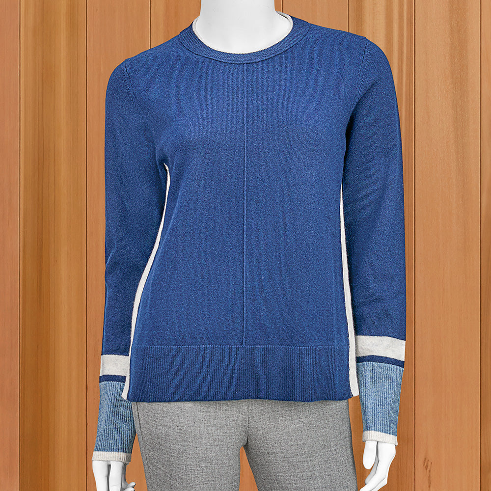 Kinross Lightweight Colorplay Sweater