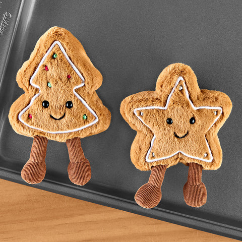 Jellycat Stuffed Animal Plush Toy, Christmas Amuseables Cookie