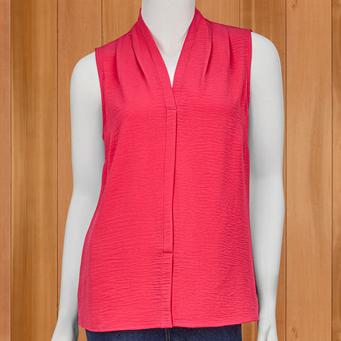 Renuar Crepe Sleeveless Blouse