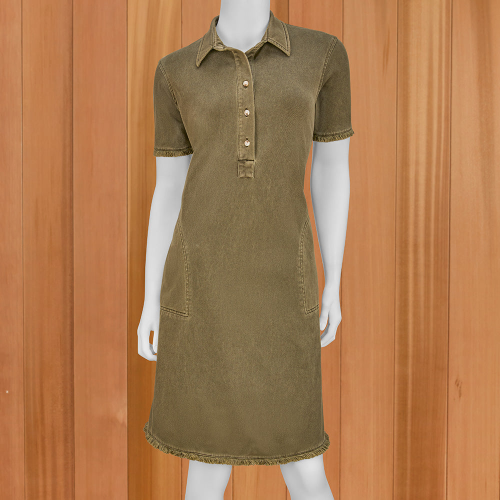 Renuar Denim Shift Dress