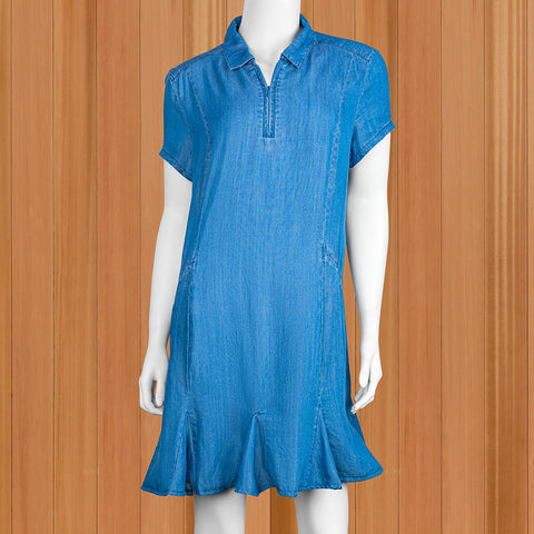 Lulu-B Luxe Denim Summer Shirt Dress