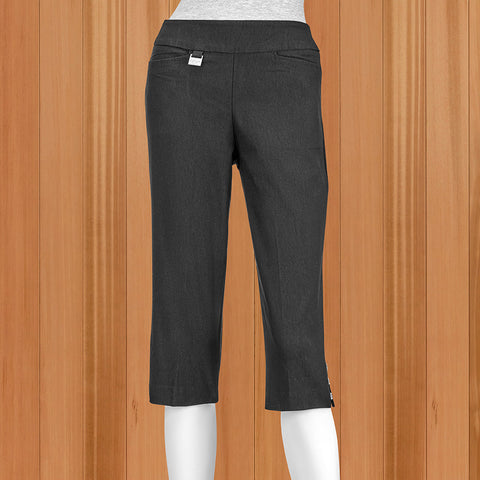 Lulu-B Pull-On Bangladine Pedal Pushers with Bling Cutouts