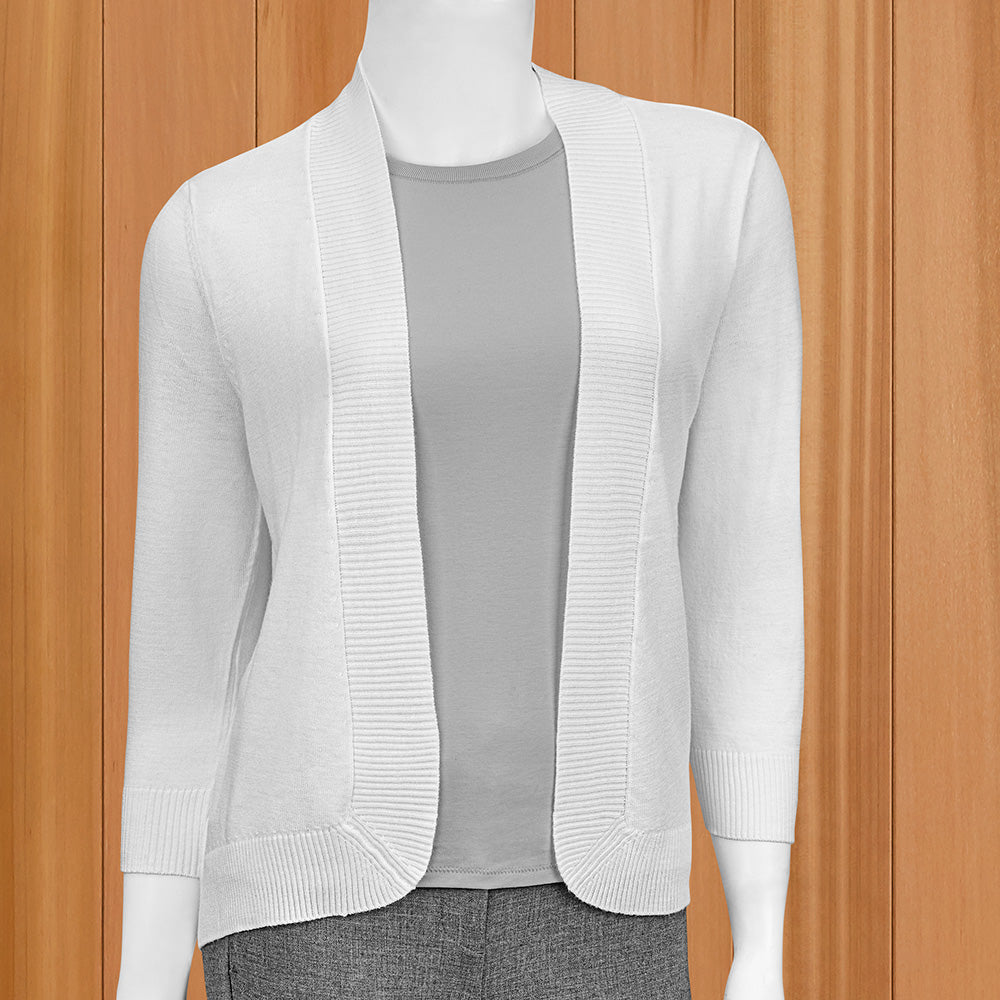 Lulu-B Lightweight Open Front Cardigan