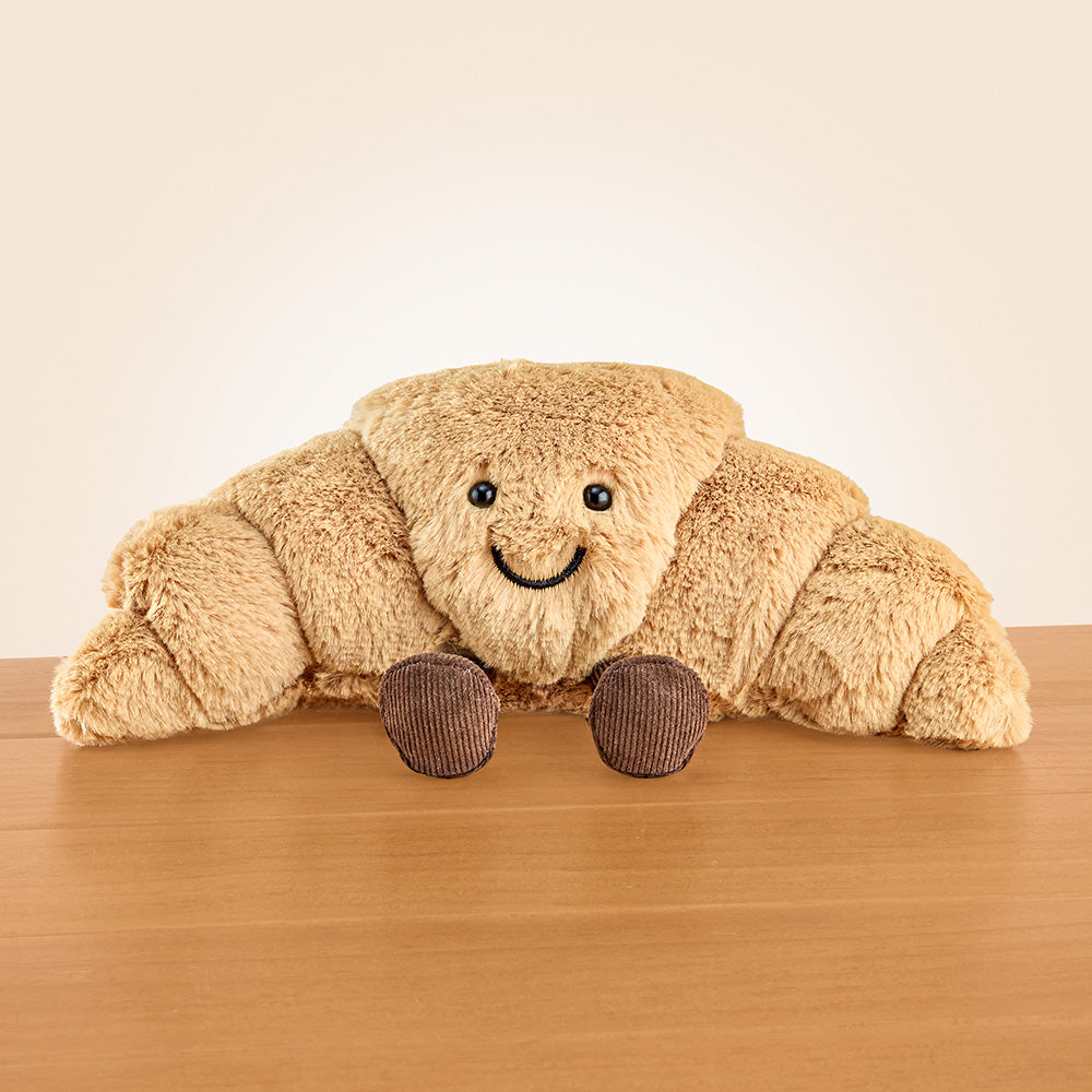 Jellycat Stuffed Animal Plush Toy, Amuseables Croissant