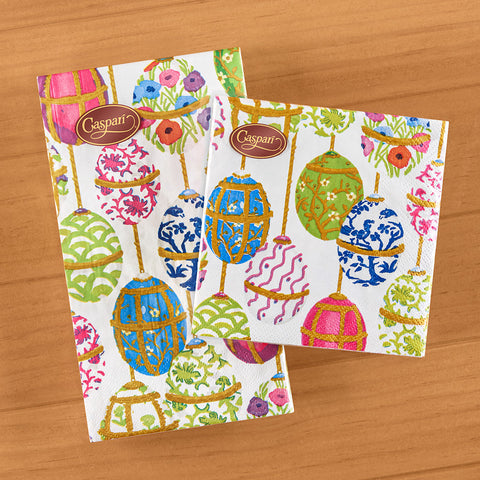 Caspari Paper Napkins, Les Oeufs Easter Eggs