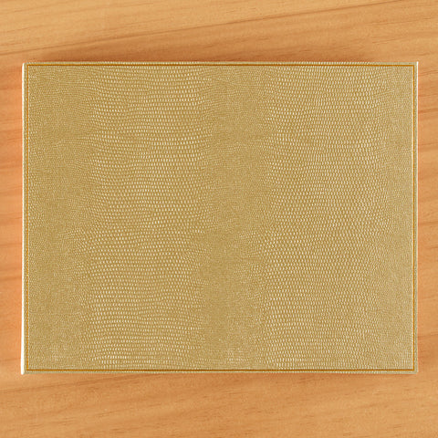 Caspari Faux Leather Guest Book