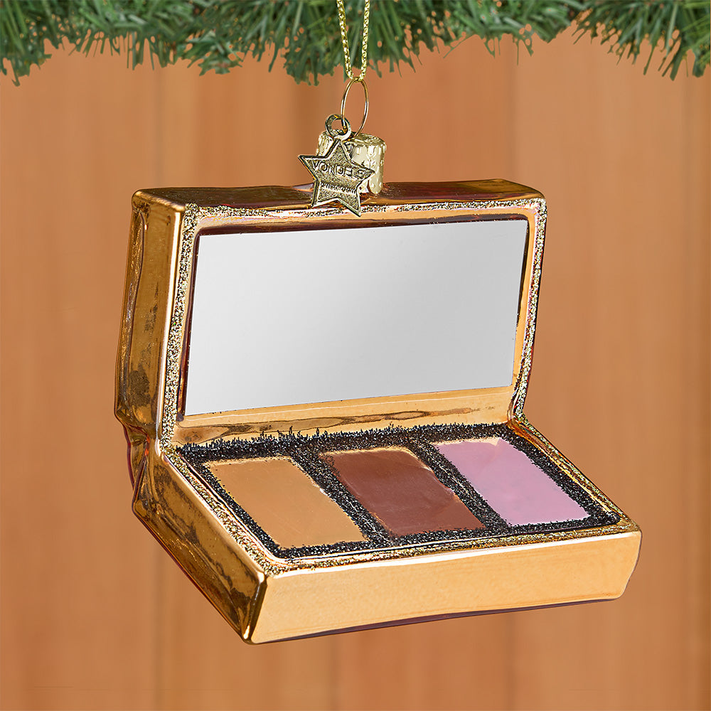 Vondels Glass Ornament, Eye Shadow Makeup Palette