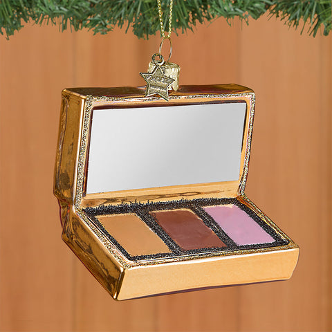Vondels Glass Ornament, Eye Shadow Makeup Palette