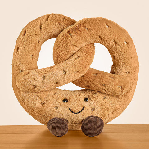 Jellycat Stuffed Animal Plush Toy, Amuseables Pretzel