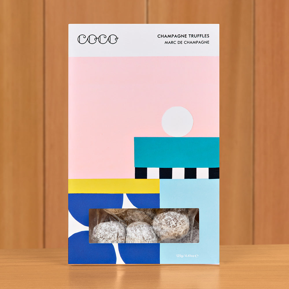 COCO Milk Chocolate Champagne Truffles