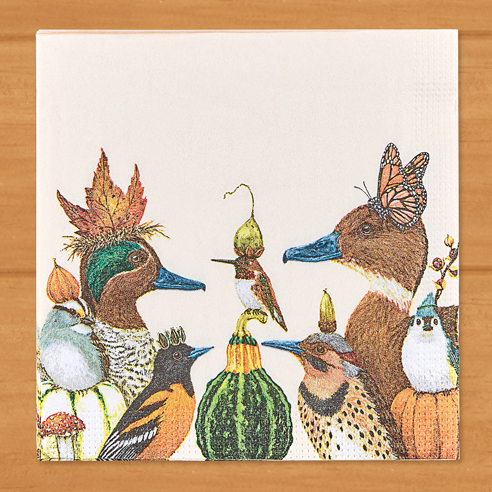PPD Paper Napkins, We Gather Together Fall Party for the Birds