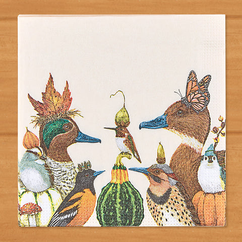 PPD Paper Napkins, We Gather Together Fall Party for the Birds