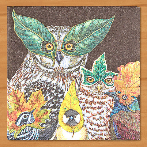 PPD Paper Napkins, Masquerade Party for the Birds