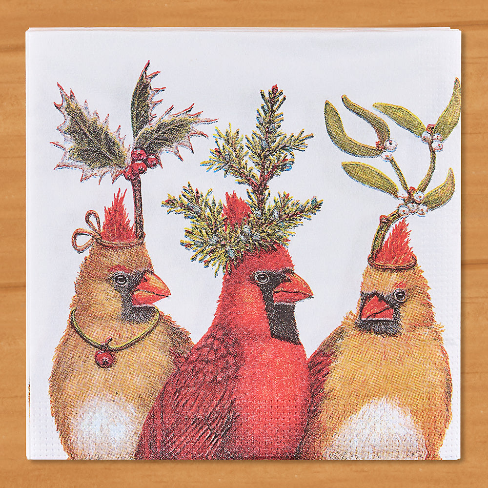 PPD Paper Napkins, Holiday Party Cardinals