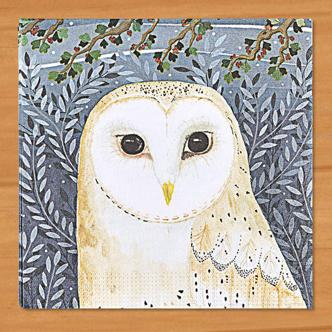 PPD Paper Napkins, Blanche the Owl