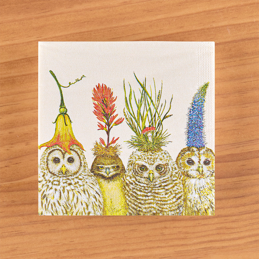 PPD Paper Napkins, Owls' Big Hat Night