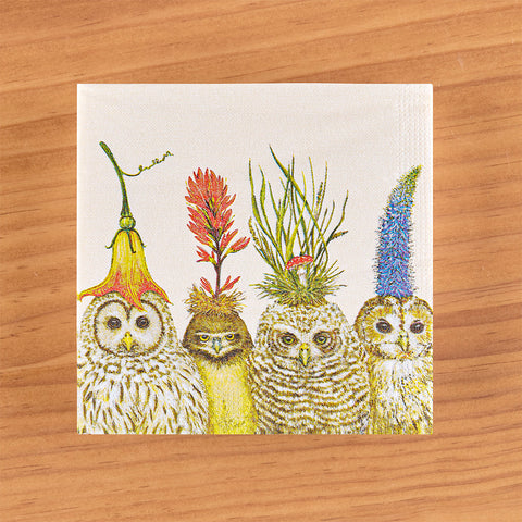 PPD Paper Napkins, Owls' Big Hat Night