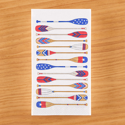 PPD 4th of July Paper Napkins, Outrigger Patriotic Paddles