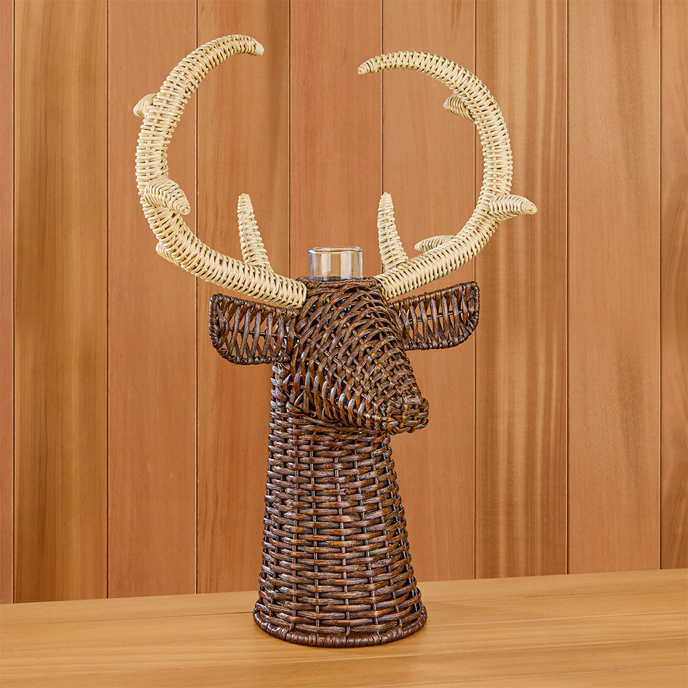 Juliska Devon Willow Woven Stag Vase
