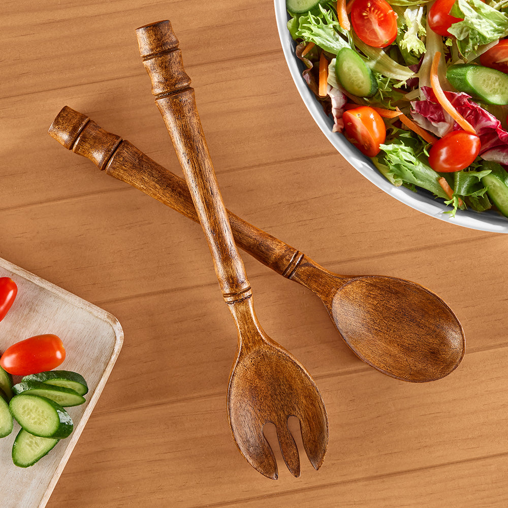 Juliska Bilbao Wooden Server Set