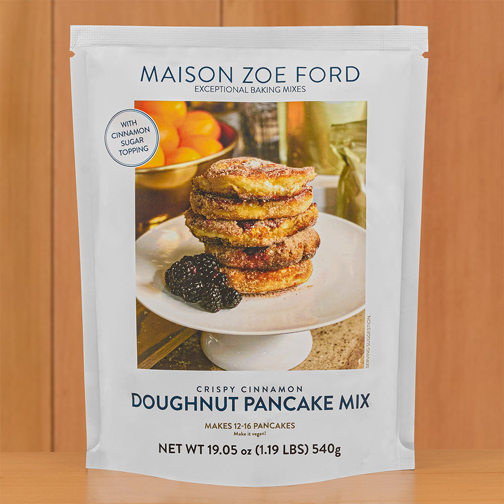 Maison Zoe Ford Crispy Cinnamon Doughnut Pancake Mix