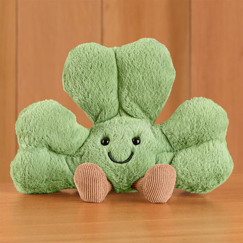 Jellycat Stuffed Animal Plush Toy, Amuseables Siofra Shamrock