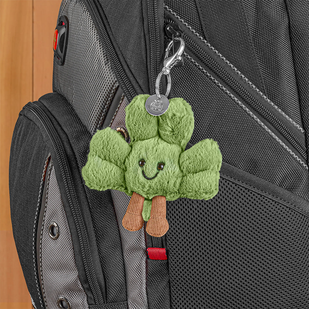 Jellycat Stuffed Animal Plush Bag Charm, Amuseables Siofra Shamrock