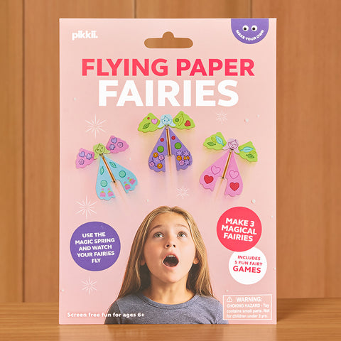 Pikkii Flying Paper Fairies Craft Activity Kit