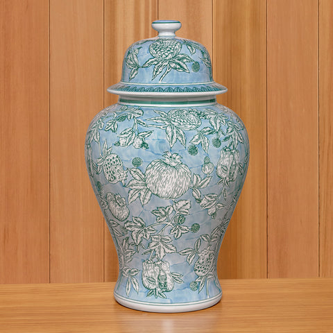 Napa Home & Garden Pomegranate Botanical Ginger Jar