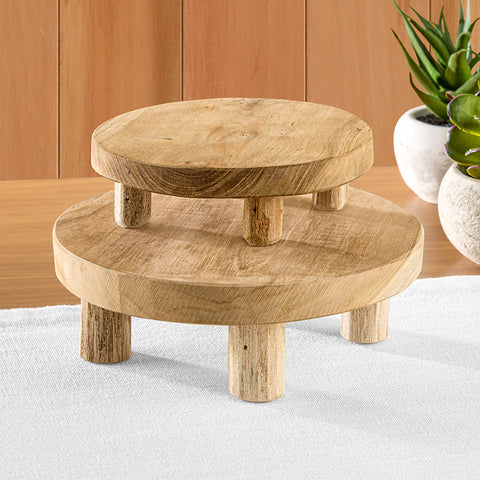 Napa Home & Garden Lida Teak Plant Stand / Riser