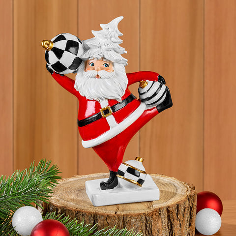 サンタ‼️ Zodax Festive Santa Figurines – To The Nines Manitowish Waters
