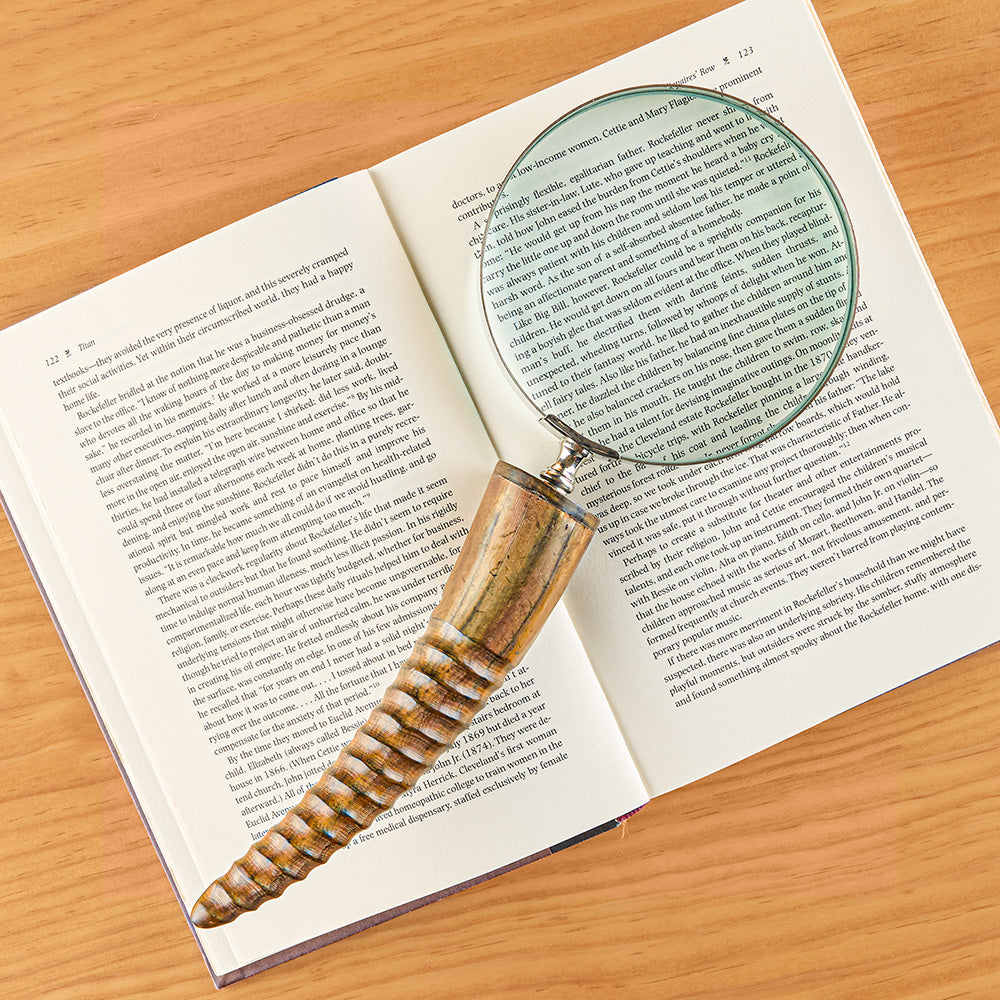 Horn Handle Magnifying Glass
