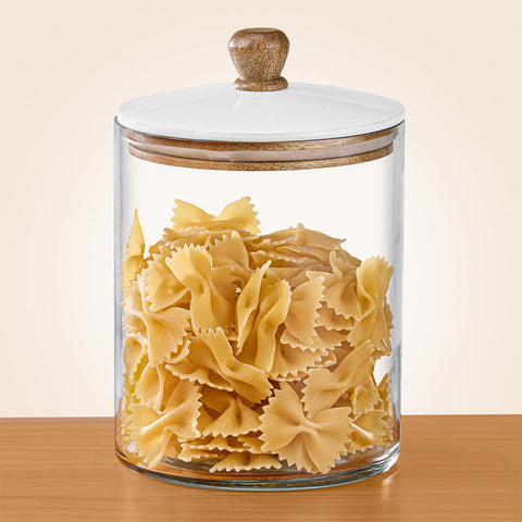 Be Home Madras Enameled Mango Storage Canisters
