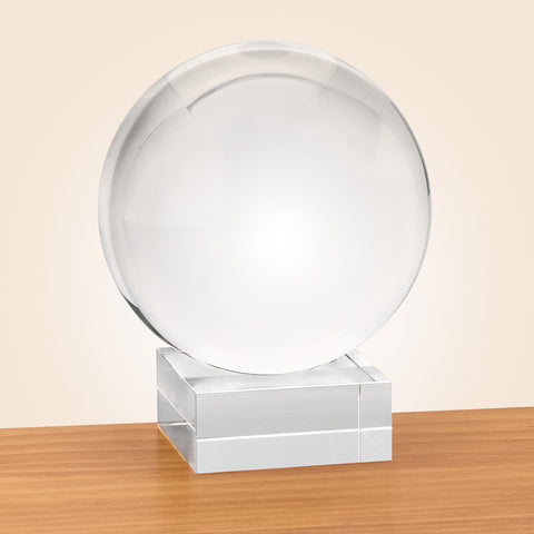 Crystal Orb on Pedestal