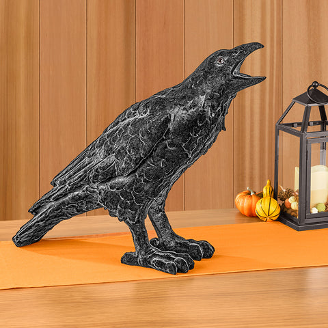Gothic Velvet Crow