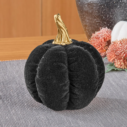 Gothic Velvet Pumpkins