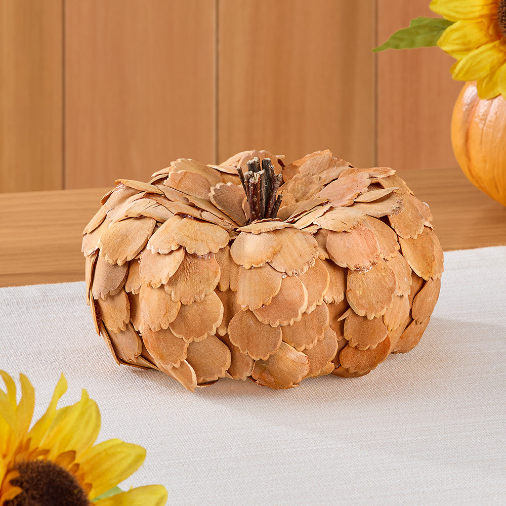 Wild Woodchip Pumpkins