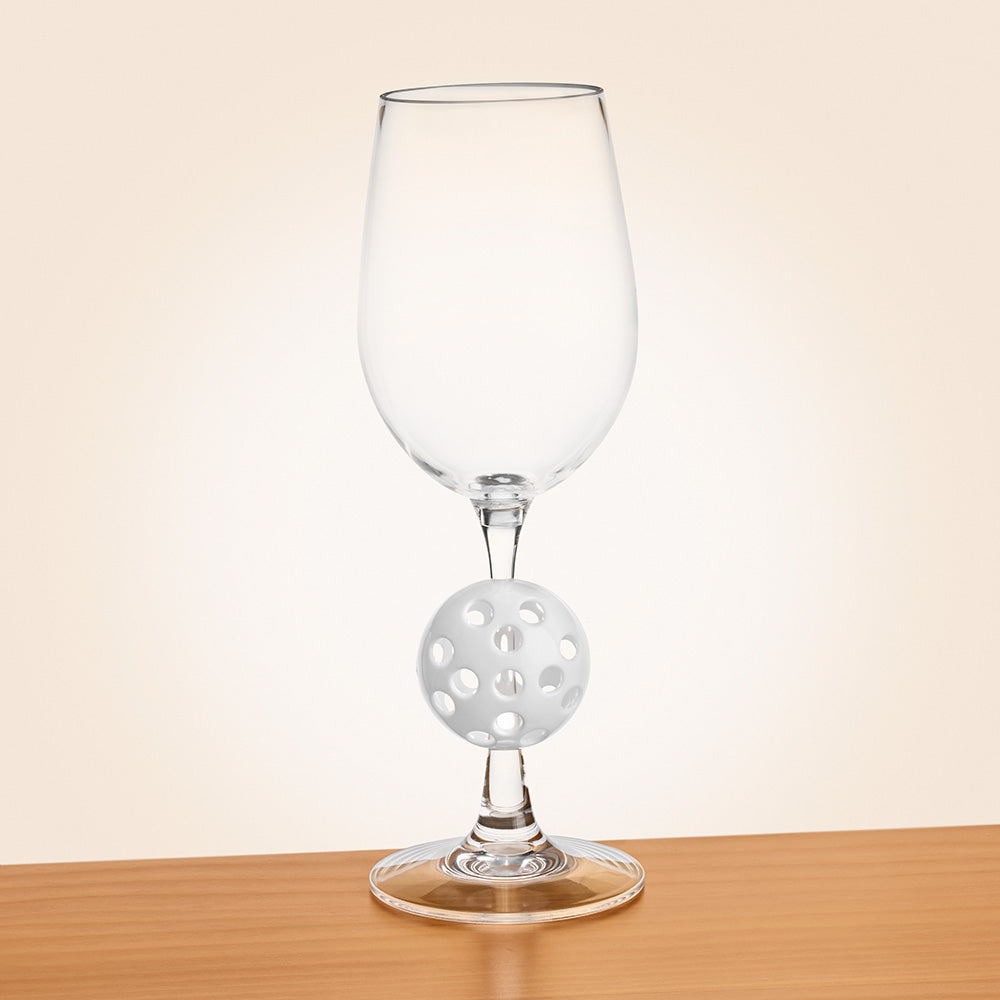 Acrylic Pickleball Wine Glass