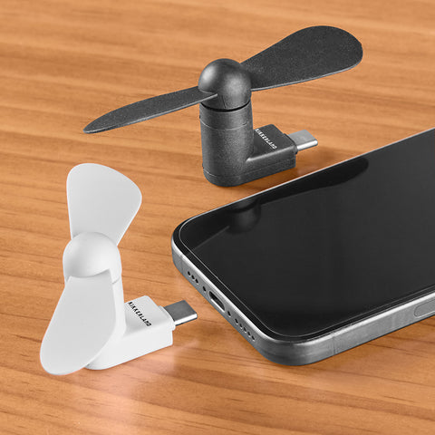 Kikkerland USB-C Phone-Powered Personal Fan