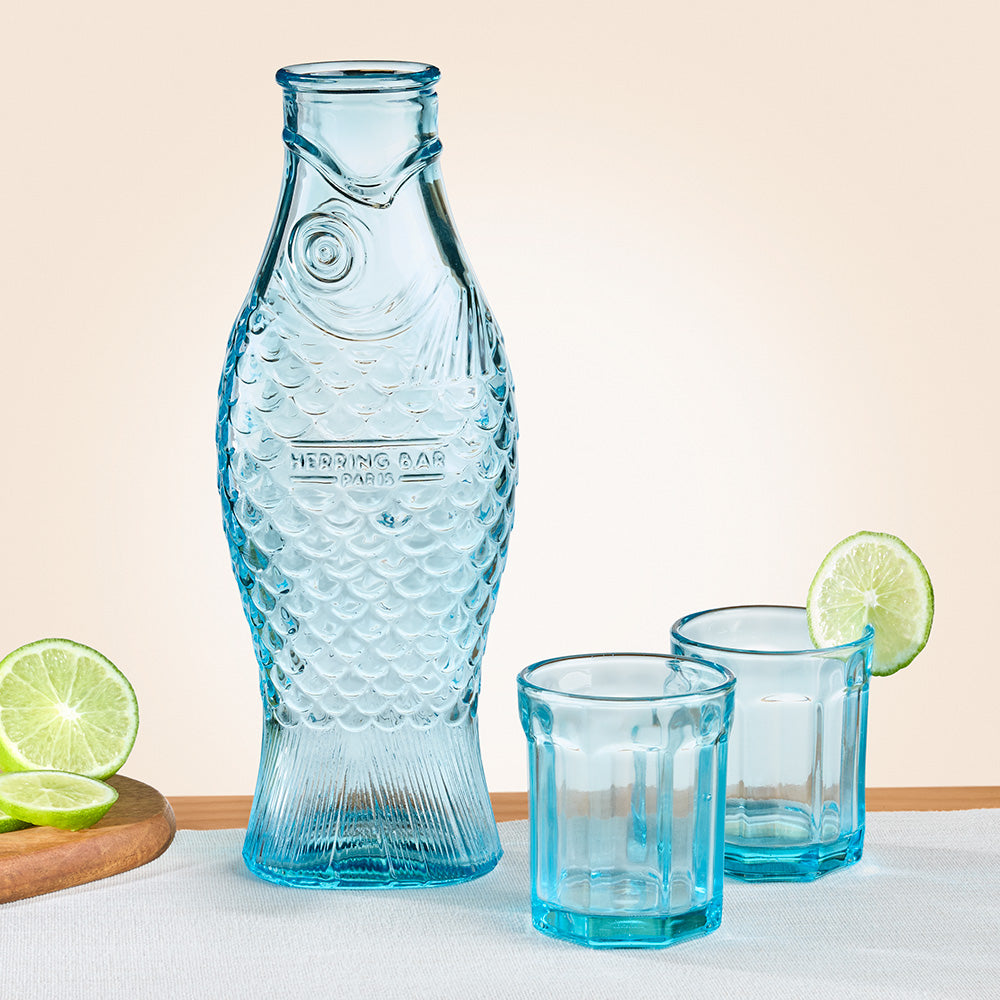 Serax Fish & Fish Carafe Set by Paola Navone