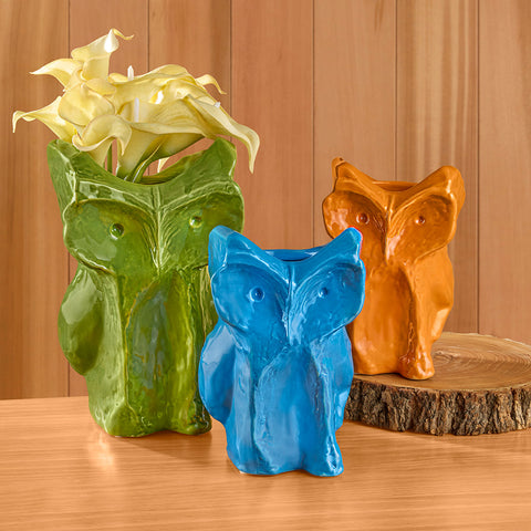 Serax After Midnight Owl Vase by Marni